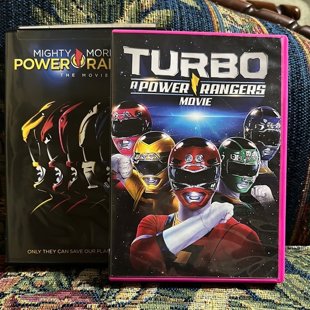 Power Rangers DVDs, Set of Two